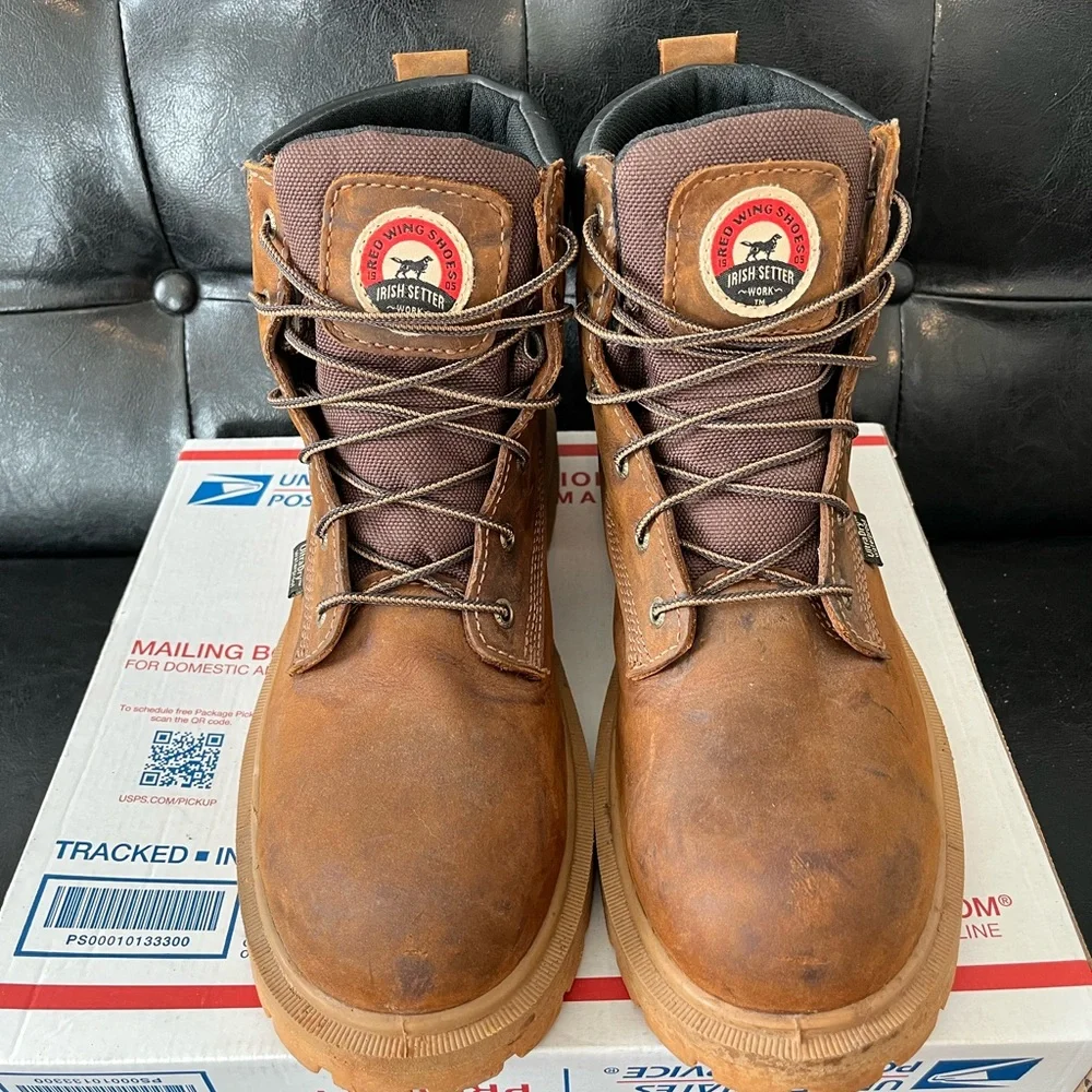 Irish‎ Setter 83614 UltraDry Waterproof Work Boots Sz 11D